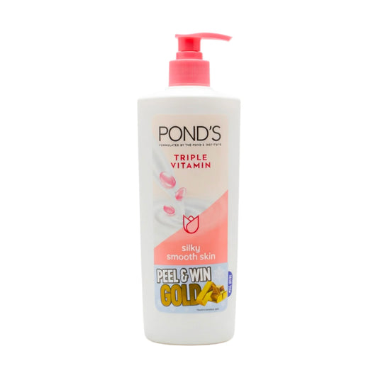 ponds lotion triple vitamin 400ml pak