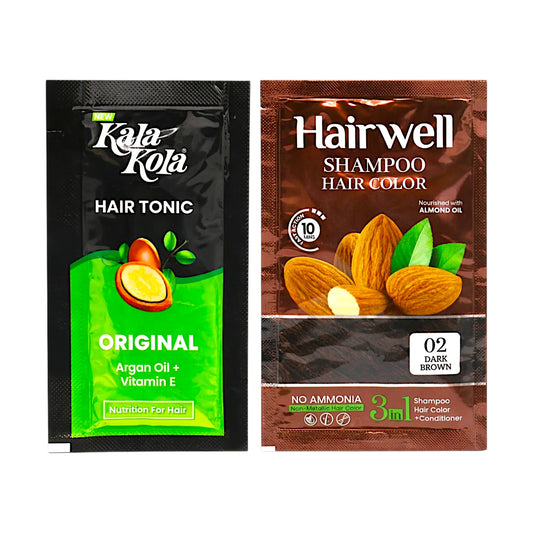 kala kola hairwell shampoo hair color brown 02