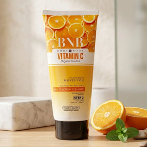 bnb vitamin c multi action cleanser 200ml pak