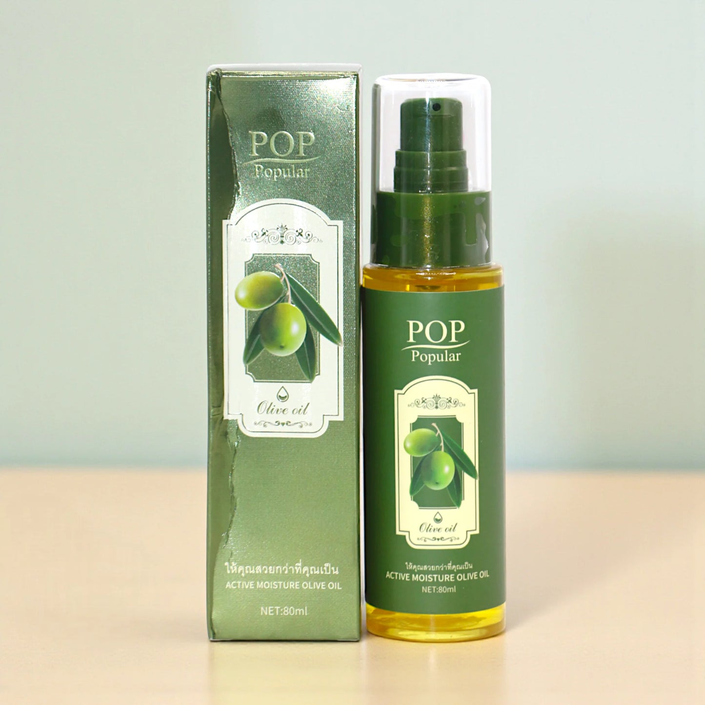 pop moisture olive oil 80ml thailand