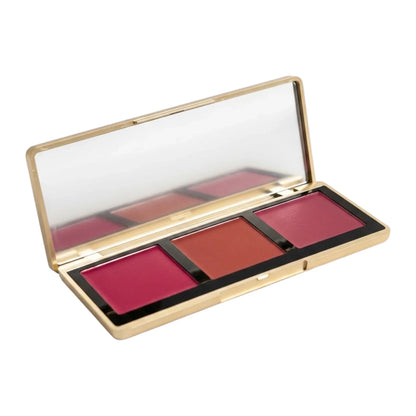 gold blush palette rosylicious 3 in 1