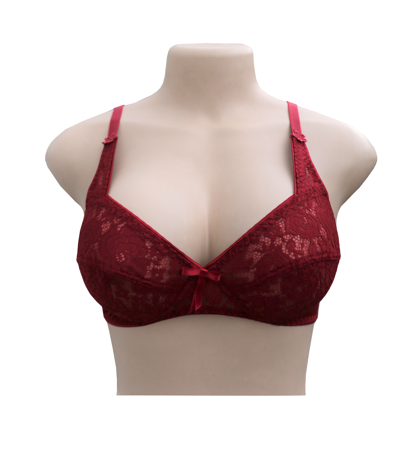 be belle bra marvel rosette maroon 38b
