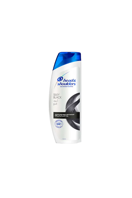 head & shoulders shampoo silky black 650ml
