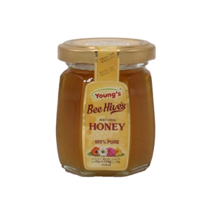 youngs bee hives natural honey 125g bottle