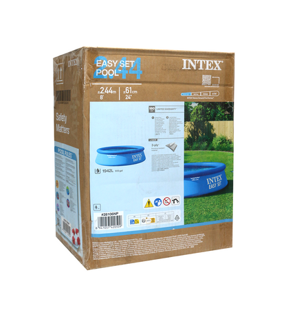intex swimming pool upper ring inflatable 96''x24'' 28106