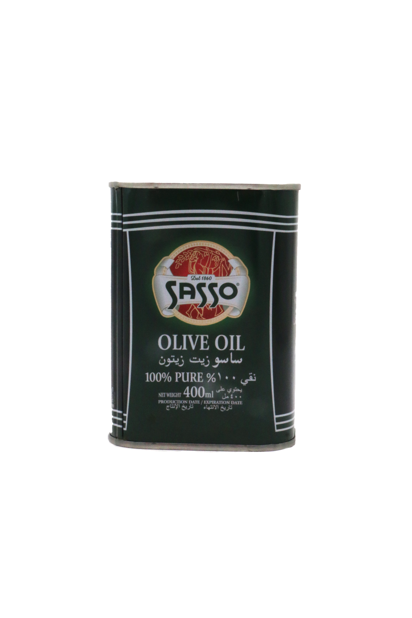 sasso olive oil 400ml tin