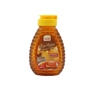 youngs bee hives natural honey 250g bottle