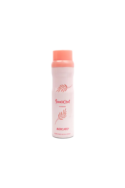 mercato body spray innocent 200ml for women
