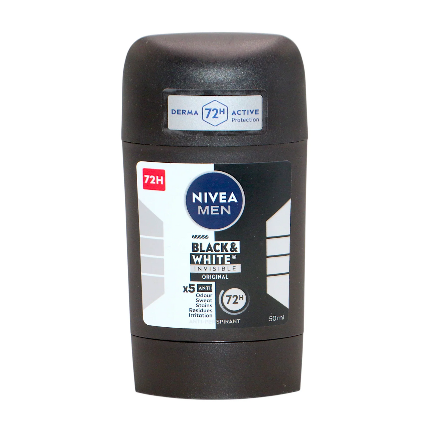 nivea roll on stick black & white 50ml man