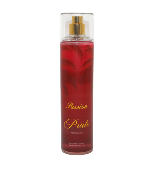 passion body mist pride 250ml for women