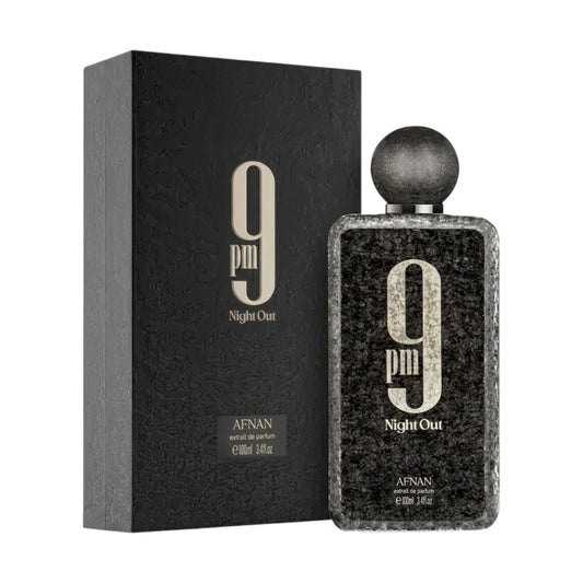 afnan perfume 9pm night out 100ml for men