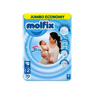 molfix diaper jumbo pack mini s-2 70pc