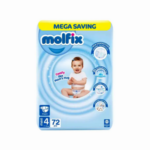 molfix diaper mega maxi 4 72pc