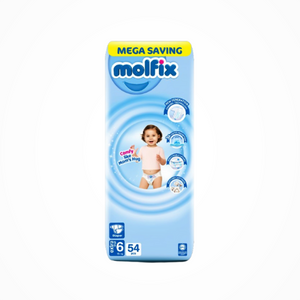 molfix diaper mega pack xl-6 54pc