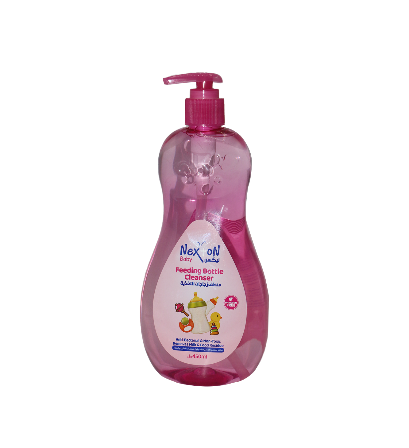 nexton baby feeding bottle cleanser 450ml