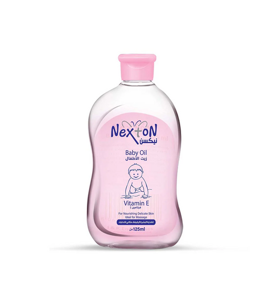 nexton baby oil pink 125ml