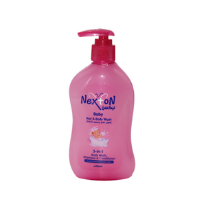 nexton baby hair & body wash 3in1 250ml