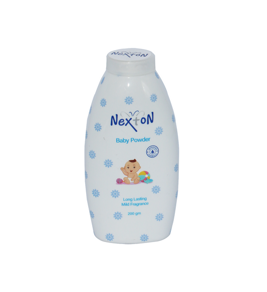 nexton baby powder white 200g