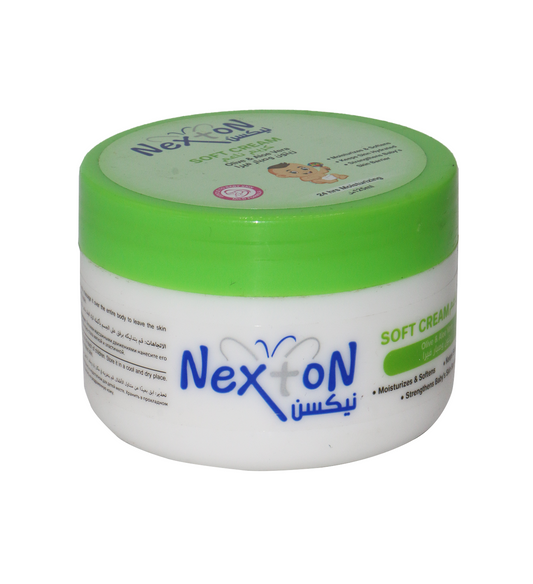 nexton baby soft cream olive & aloe vera 125ml