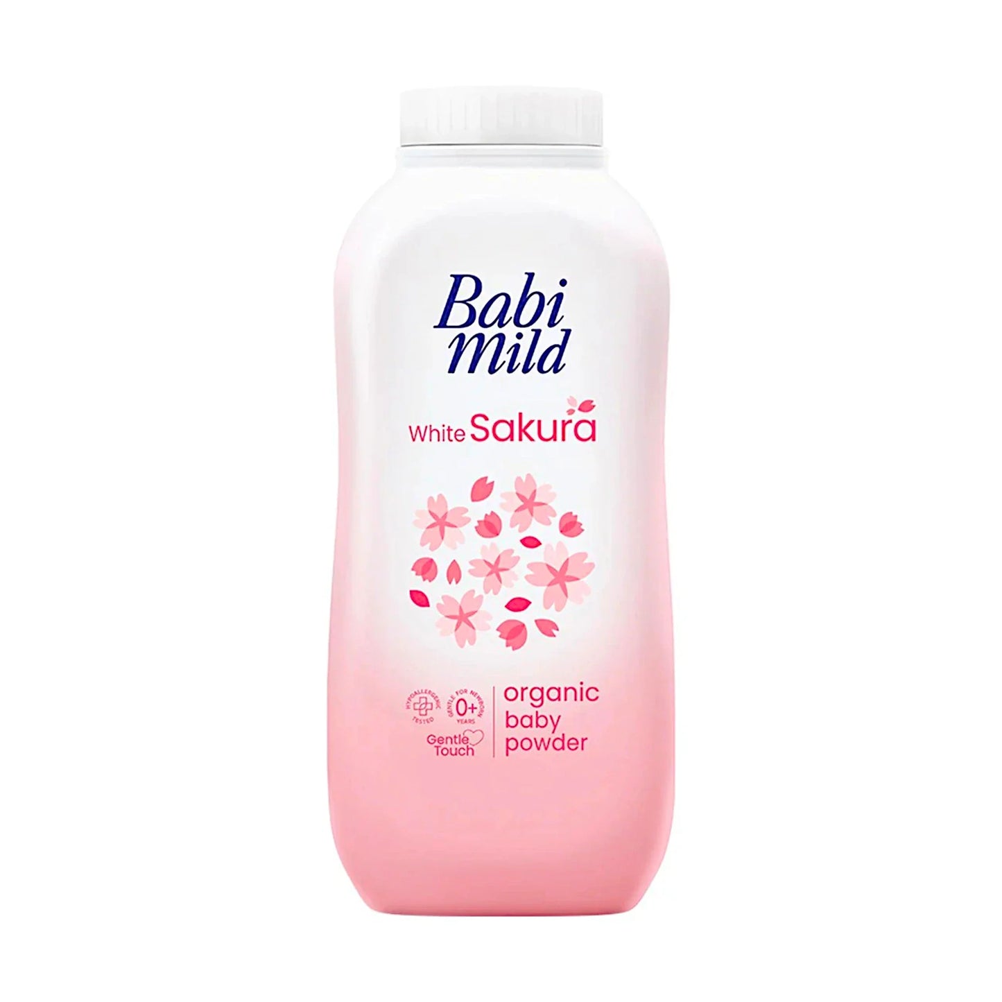 babi mild white sakura baby powder 350g