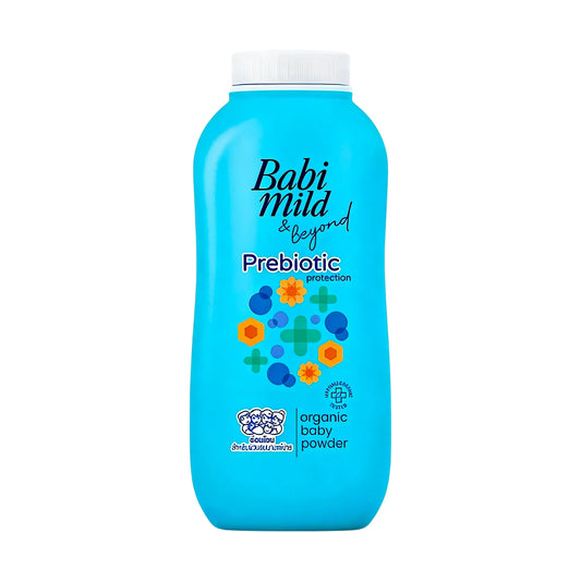 babi mild prebiotic baby powder 350g