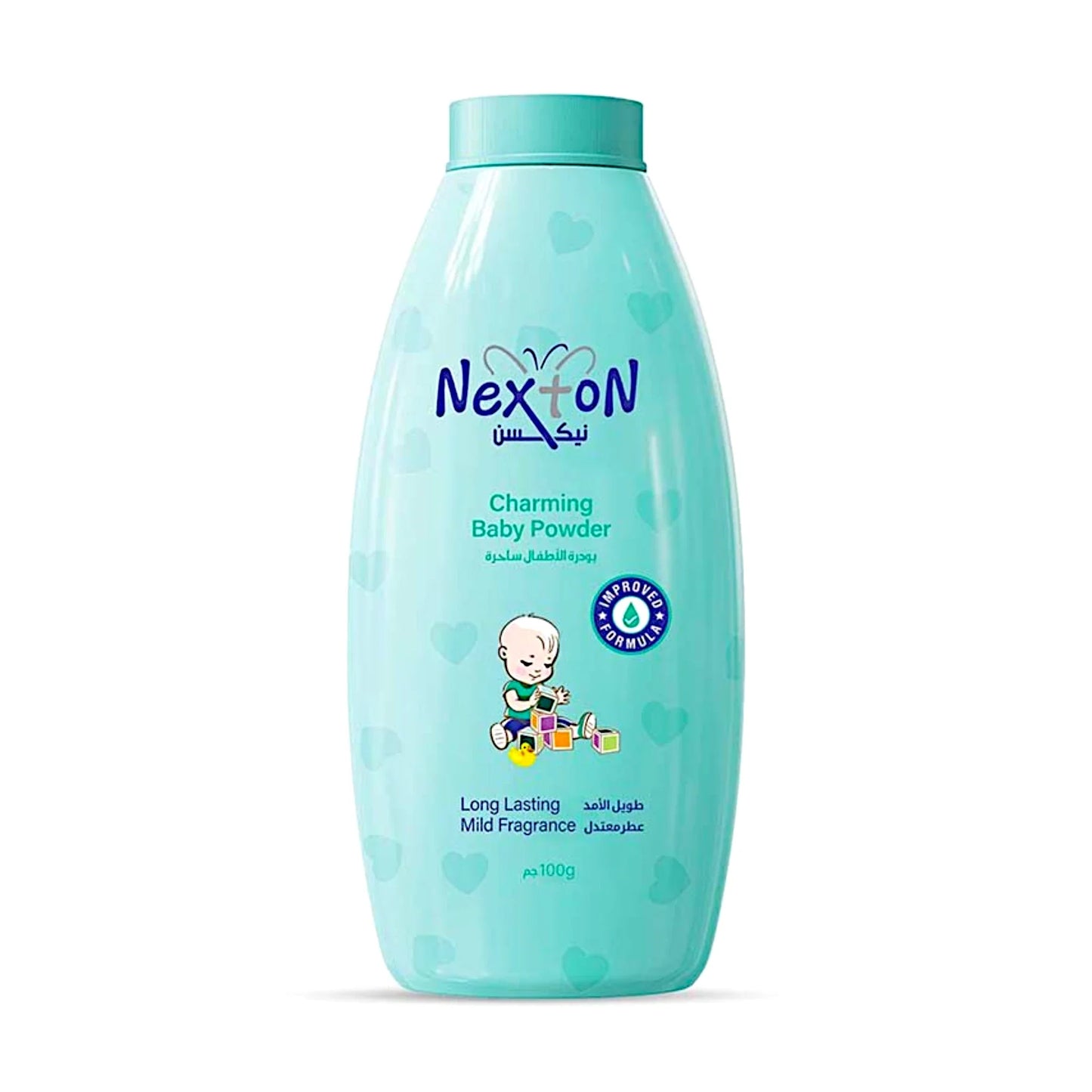 nexton baby powder charming 100g