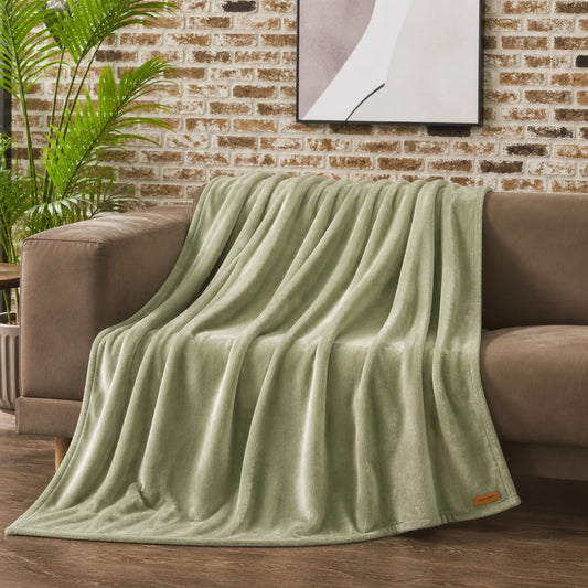 danny home baby blanket 130x160 sage green china