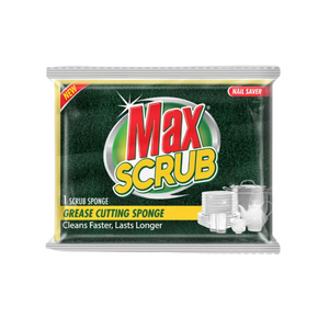 max scrub sponge nail saver