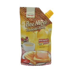 youngs bee hives natural honey 200g pouch