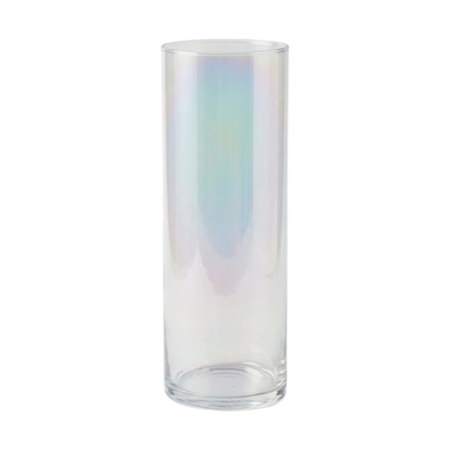 glass tube vase multi shine large 12''x4'' china