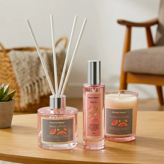 aroma diffuser pink graperfuit& mango set 3s 10''x8'' china