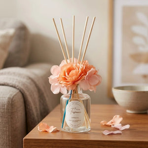 diffuser with pink flower garenia 8.5