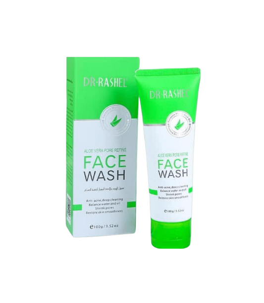 dr rashel face wash aloe vera 100g prc