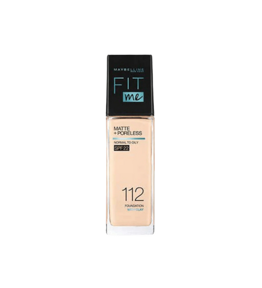 maybelline foundation matte & poreless 112 30ml