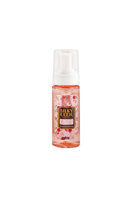 silky cool face wash rose damascena 150ml uae
