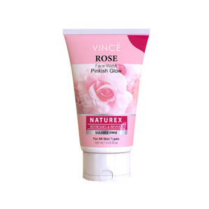vince face wash rose 120ml pak