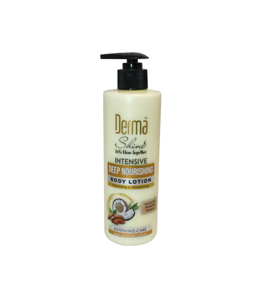 derma shine body lotion deep nourishing 396ml pak