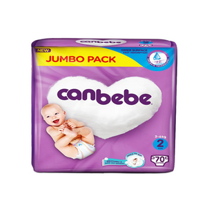 canbebe diaper jumbo pack mini 2 70pc
