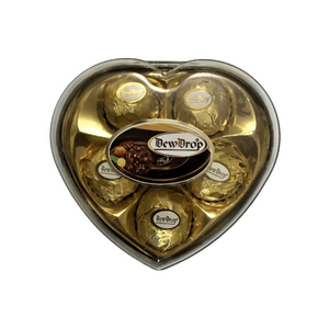 dewdrop chocolate twin heart 63g th05g-p