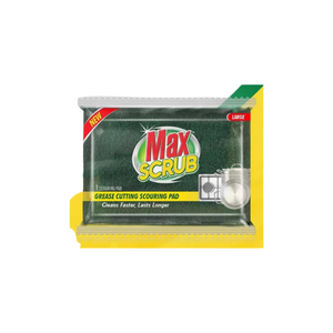 max scrub scouring pad grease cutting large 1pc