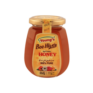 youngs bee hives natural honey 500g