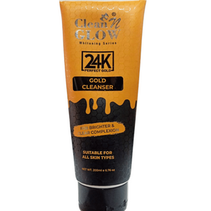 clean n glow 24k gold cleanser 200ml