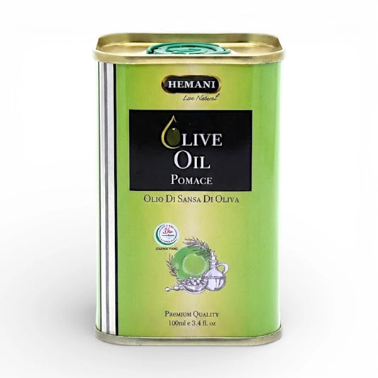 hemani olive oil 100ml tin