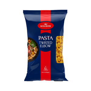 kolson pasta macaroni twisted elbow 400g
