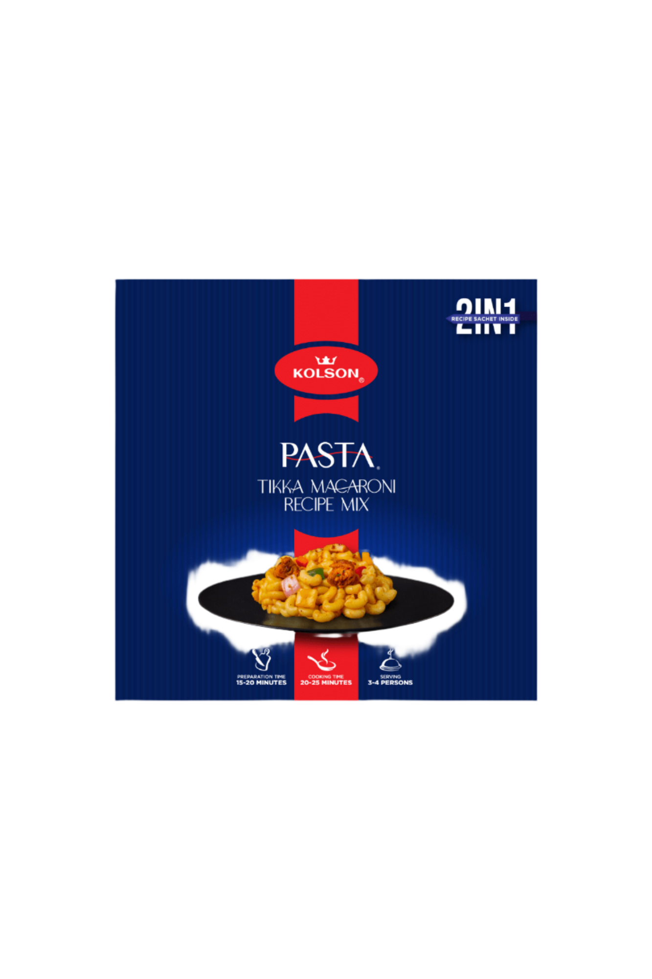 kolson pasta macaroni tikka 250g