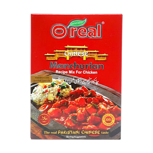 o real manchurian recipe mix 65g