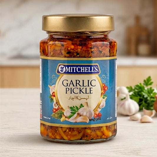 mitchells pickle garlic 340g