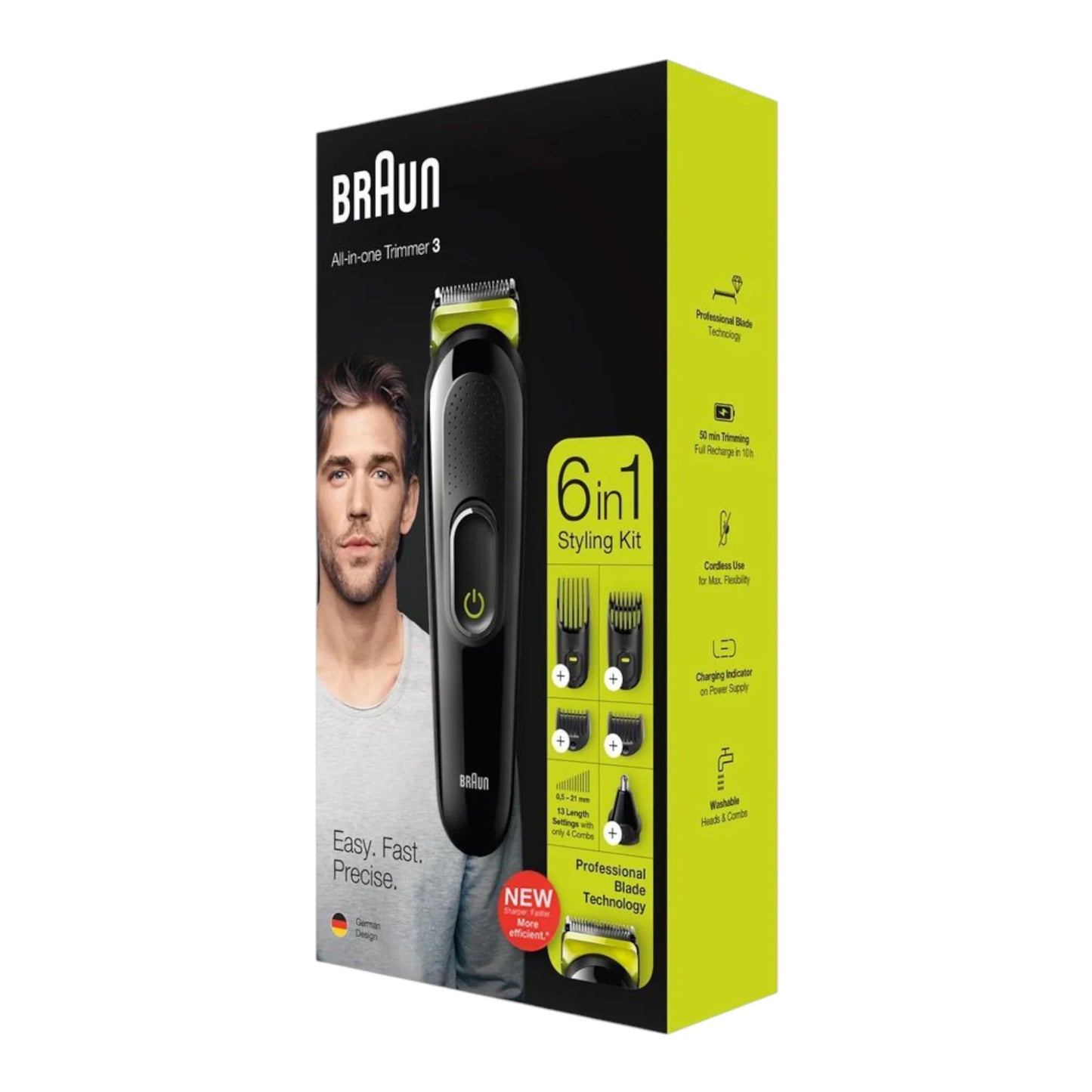 braun hair trimmer 6in1 mgk3221
