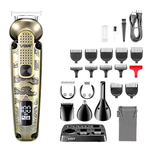 vgr trimmer set 6in1 v-095