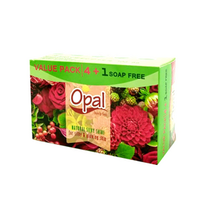 opal soap natural silky shine 4+1 pack 300g